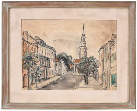 St Phillips, Charleston by Corrie Parker McCallum - Auction record, sale price, and art valuation. Compare with similar artists and explore comparable artworks.