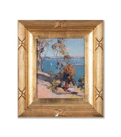 Sydney Harbour Picnic, 1925 by Herbert Reginald Gallop - Auction record, sale price, and art valuation. Compare with similar artists and explore comparable artworks.