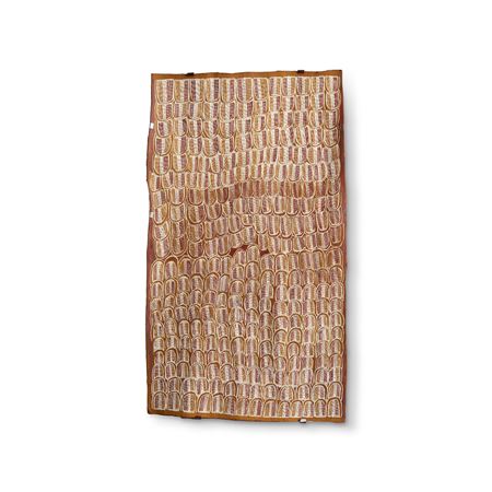 Wayanaka, Oyster Beds, 1997 by Linda Namiyal Bopirri - Auction record, sale price, and art valuation. Compare with similar artists and explore comparable artworks.