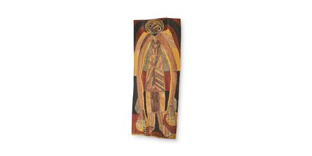 Namarrkon (The Lightning Man), 1980 by Peter Marralwanga - Auction record, sale price, and art valuation. Compare with similar artists and explore comparable artworks.