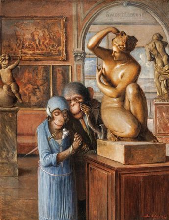 Au Musée des Ancètres', 1927