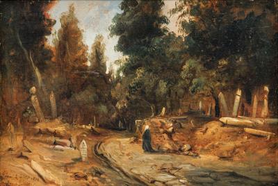 Jewish cemetery at Pera