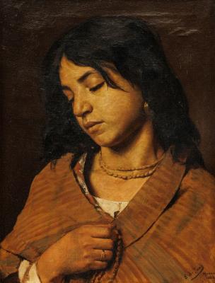Lost in thought, Rome 1882