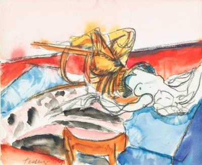 Reclining nude