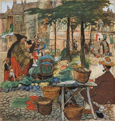 Groentenmarkt Brugge