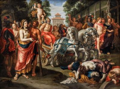 The Triumph of Jupiter and Cupid, ca. 1640