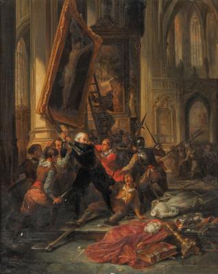The iconoclastic fury, 1838