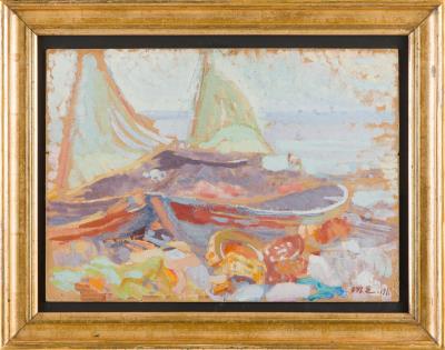 Boats by the Shore