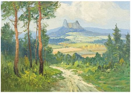 View of Prague Castle from Petran Hill by Karel Novak - Auction record, sale price, and art valuation. Compare with similar artists and explore comparable artworks.