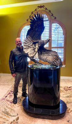 Windwalker, Bald Eagle with Trout