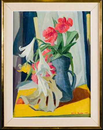 Still Life with Lilies and Poppies