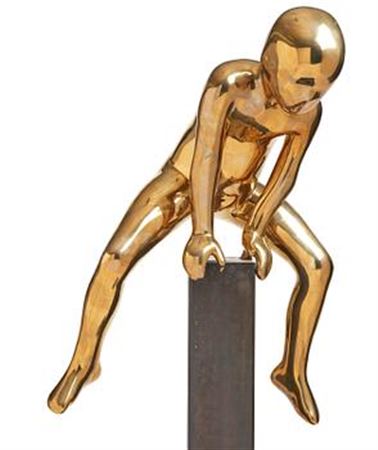"Leap of Faith (Getting Over)" by Maria Miesenberger - Auction record, sale price, and art valuation. Compare with similar artists and explore comparable artworks.