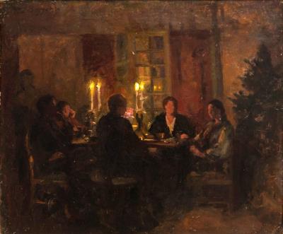 Sample artwork by Eva Bagge (1871 - 1964), known for portrait paintings - View similar artists and auction records