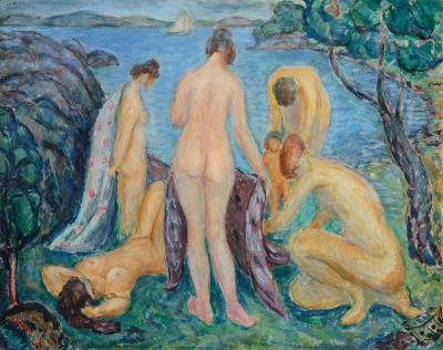 Bathing women