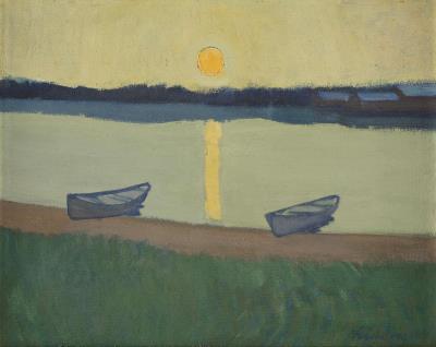 Sample artwork by Helge Linden (1897 - 1971), known for painting - View similar artists and auction records