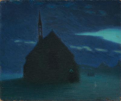 Twilight landscape by Pelle Swedlund - Auction record, sale price, and art valuation. Compare with similar artists and explore comparable artworks.