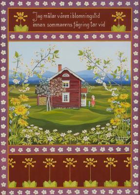 Jag målar våren (I paint the spring)