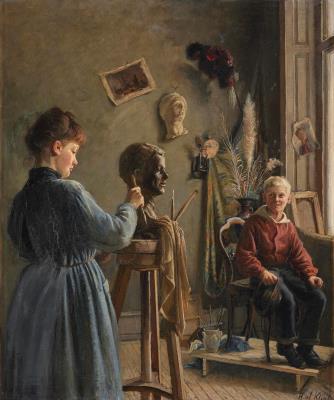 Studio interior