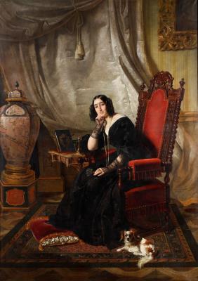Portrait of Carolina Blondel Maumery