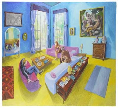 Sample artwork by Alessandro Bazan (Born 1966), known for painting - View similar artists and auction records