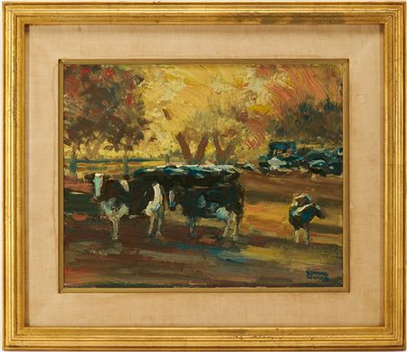 Pastoral Landscape w/ Cattle