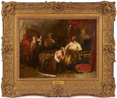 Scene from Walter Scott's The Talisman