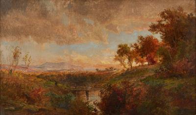 Autumn Landscape, Along the Delaware