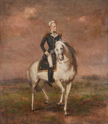 Andrew Jackson Astride Sam Patch
