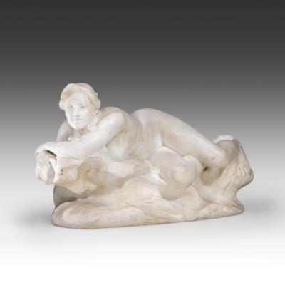 Reclining Female Nude by Émile Louis Jespers - Auction record, sale price, and art valuation. Compare with similar artists and explore comparable artworks.