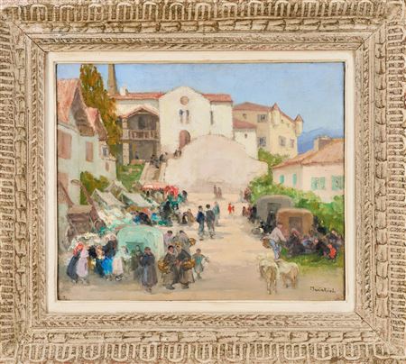Market at the Fronton of Iholdy