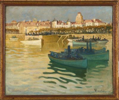 Light on the port of Saint-Jean-de-Luz