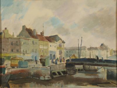 Nassau Bridge by Jaak Renders - Auction record, sale price, and art valuation. Compare with similar artists and explore comparable artworks.