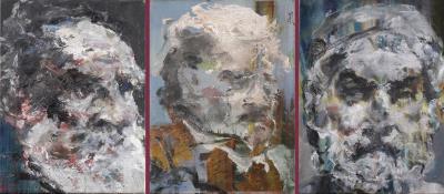 Triptych: Lev Tolstoy, Sophocles, Emile Zola