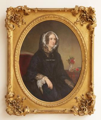 Maria-Theresa of Wadlburg-Zeil Wurzach and Count Charles Leopold Louis of Maldeghem (2)