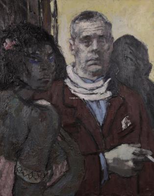 Self-portrait in Bangkok
