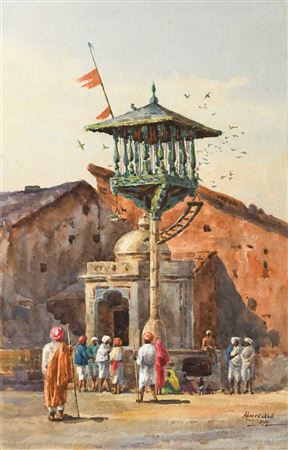 A significant album of topographical watercolours