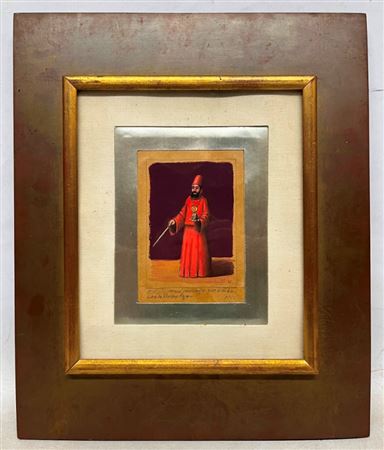 Study for the character that symbolizes the red stone by Carlos Tonelli - Auction record, sale price, and art valuation. Compare with similar artists and explore comparable artworks.