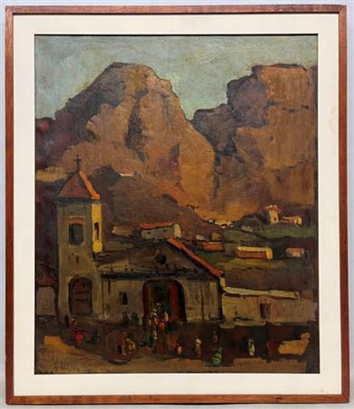 Cuzco Landscape by Hugo Nantes - Auction record, sale price, and art valuation. Compare with similar artists and explore comparable artworks.