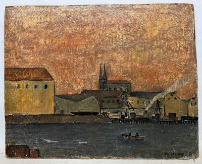 Paisaje con canal by Walter Deliotti - Auction record, sale price, and art valuation. Compare with similar artists and explore comparable artworks.