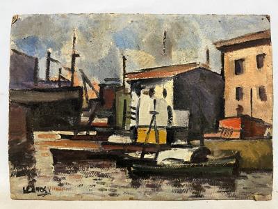 Puerto by Carlos A Llanos - Auction record, sale price, and art valuation. Compare with similar artists and explore comparable artworks.