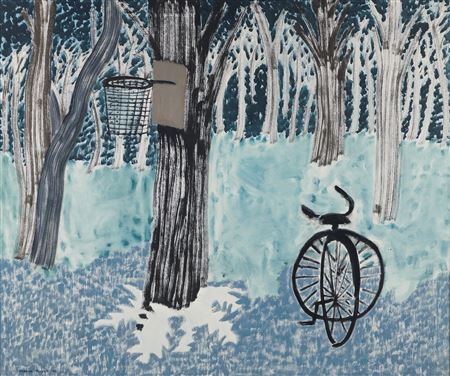 By the Edge of the Woods by March Avery - Auction record, sale price, and art valuation. Compare with similar artists and explore comparable artworks.