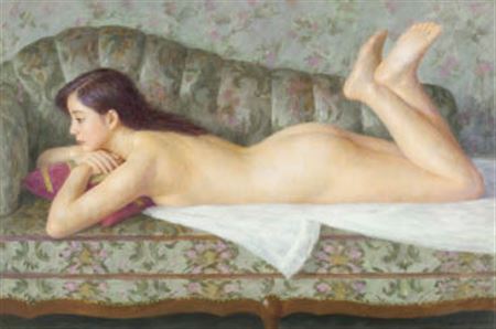 Sample artwork by Hiroyuki Tokuda (20th Century), known for painting - View similar artists and auction records