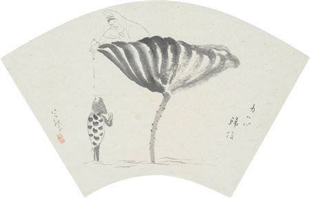 Sample artwork by Usen Ogawa, known for scroll painting - View similar artists and auction records