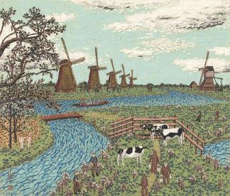 Windmill in Holland by Kiyoshi Yamashita - Auction record, sale price, and art valuation. Compare with similar artists and explore comparable artworks.