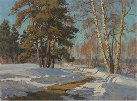 March, a brisk day