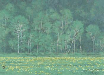 Oze forest by Kichizo Kurosawa - Auction record, sale price, and art valuation. Compare with similar artists and explore comparable artworks.