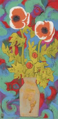 Poppies by Masayoshi Nakamura - Auction record, sale price, and art valuation. Compare with similar artists and explore comparable artworks.