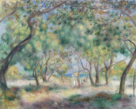 La Promenade au bord de la mer (Le Bois de la Chaise Noirmoutier)