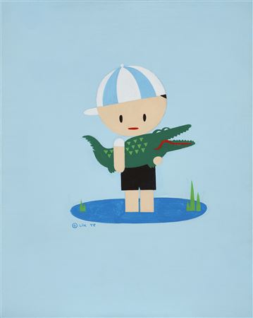 Young Boy and Lacoste