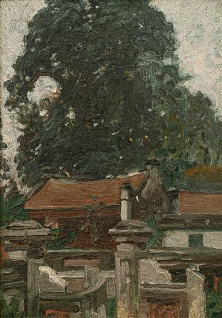 La Pagode des Corbeaux à Hanoi (The Crows Pagoda in Hanoi)